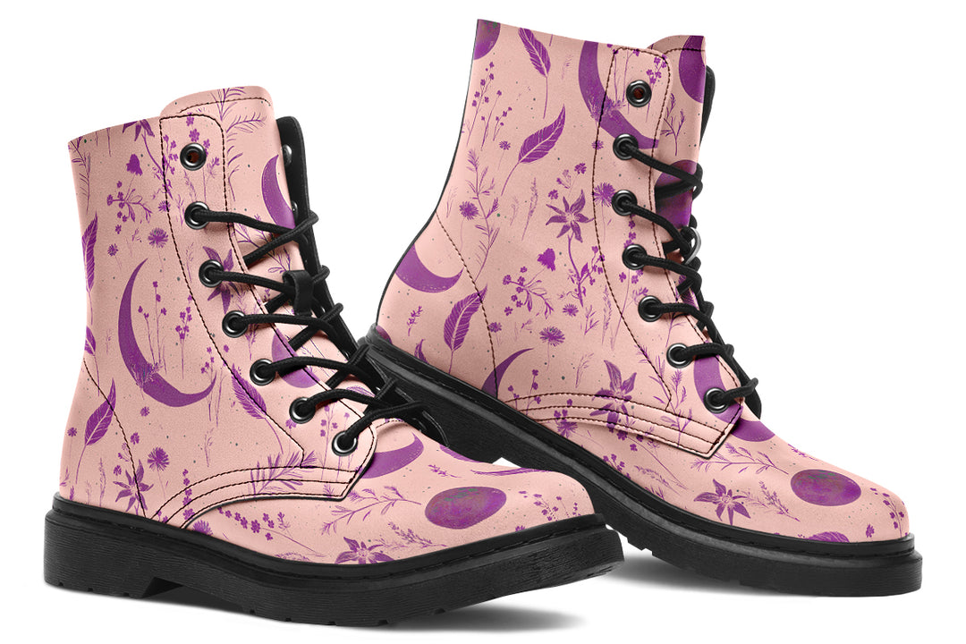 Pink Moonlit Botanica Boots