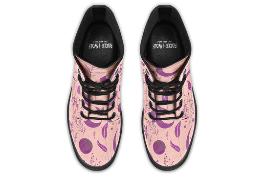 Pink Moonlit Botanica Boots