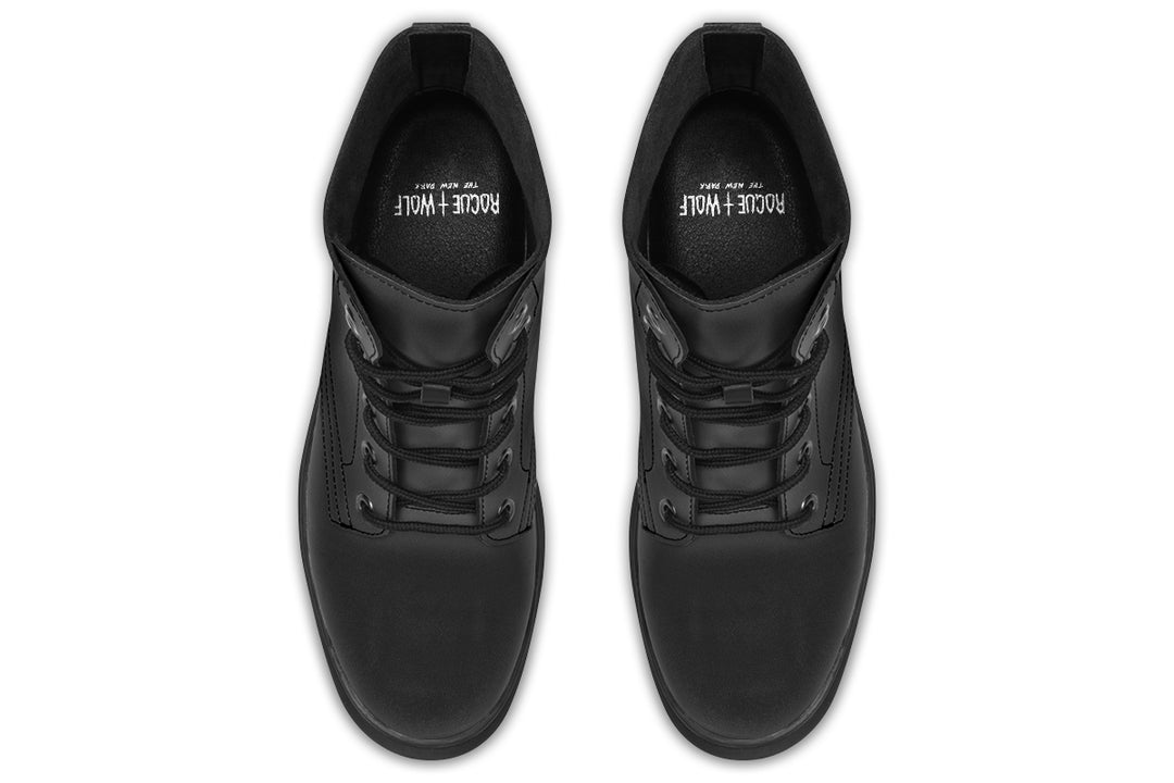 Pitch Black Boots