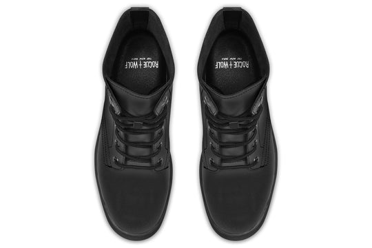 Pitch Black Boots