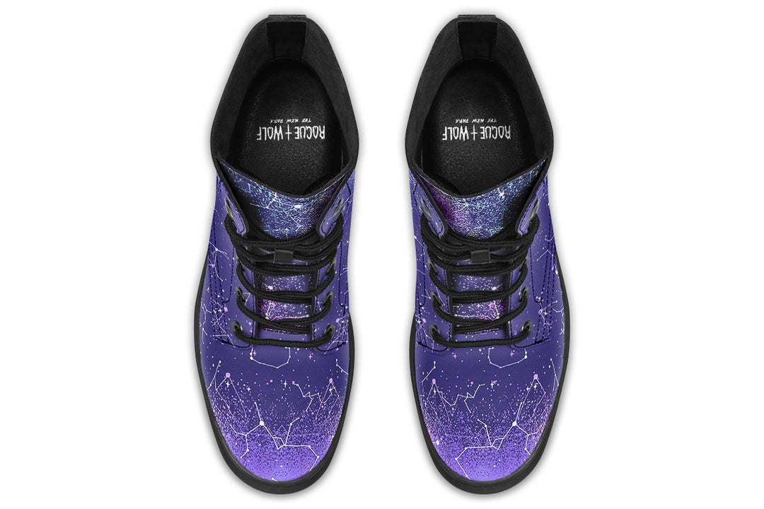 Purple Aurora Boots
