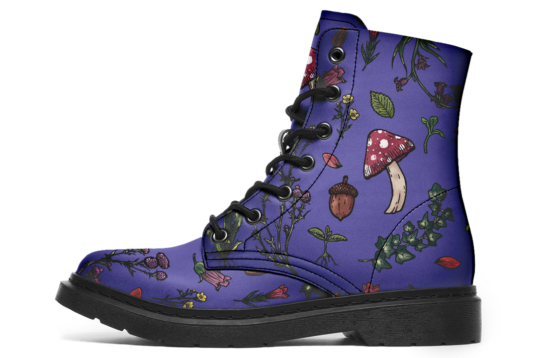 Purple Herbology Boots