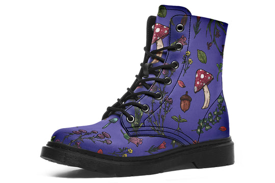 Purple Herbology Boots