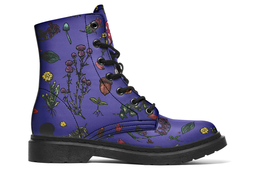 Purple Herbology Boots