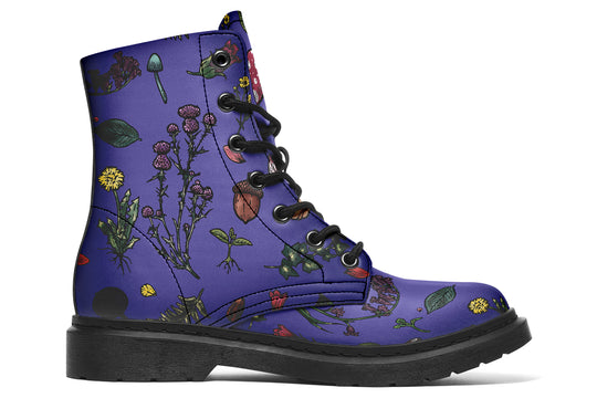 Purple Herbology Boots
