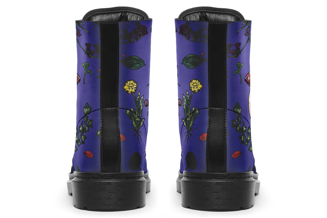Purple Herbology Boots