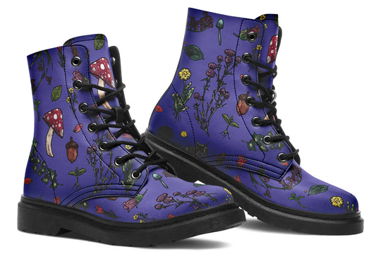 Purple Herbology Boots