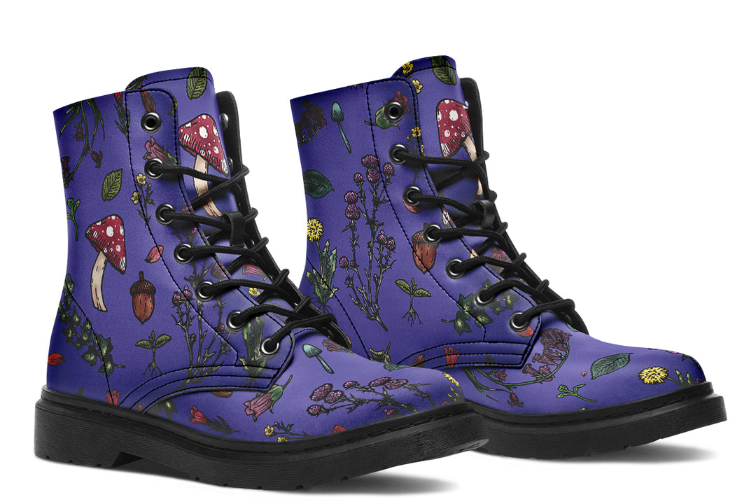 Purple Herbology Boots
