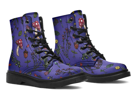 Purple Herbology Boots