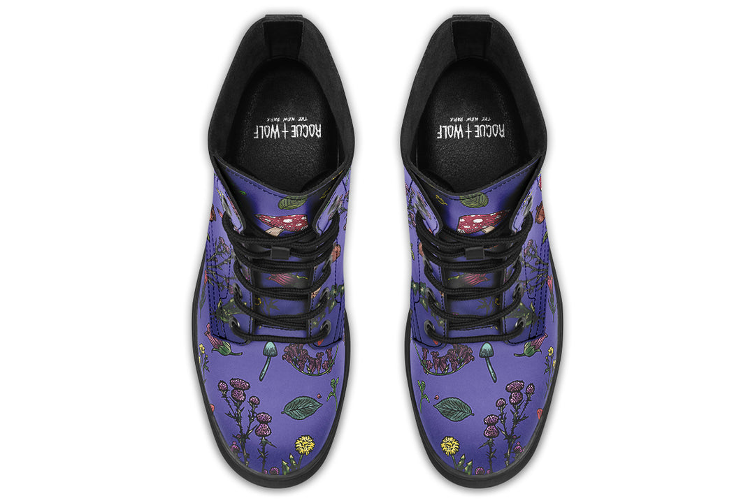 Purple Herbology Boots
