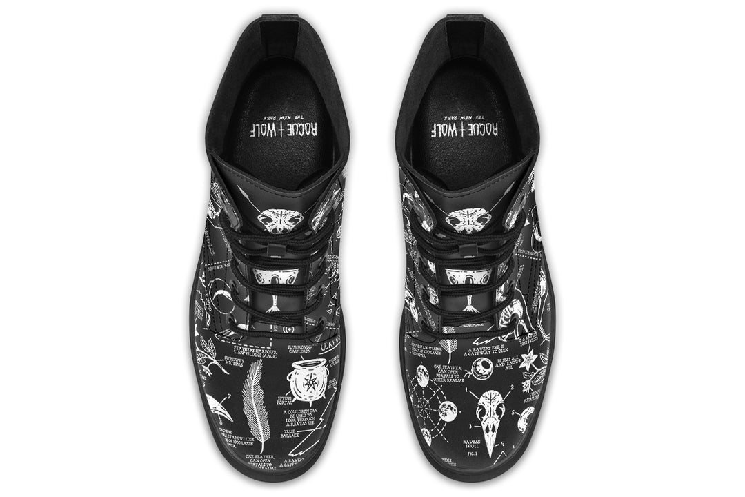 Raven Study Boots