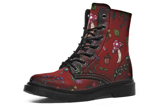 Red Herbology Boots