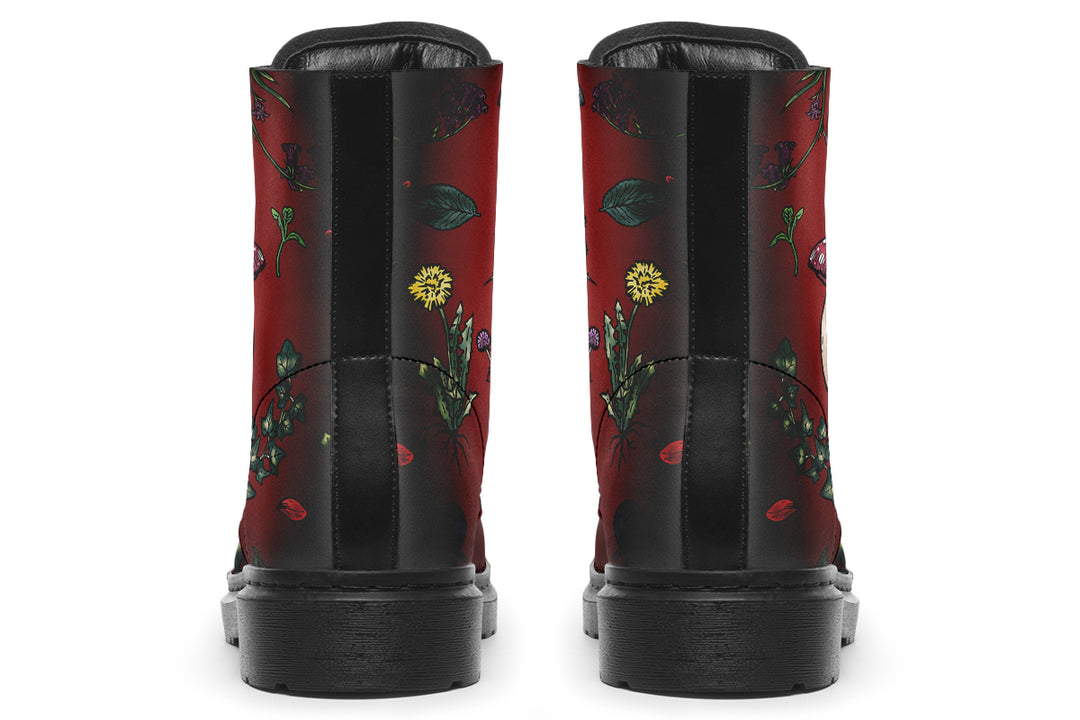 Red Herbology Boots