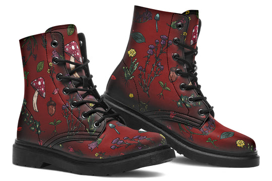 Red Herbology Boots