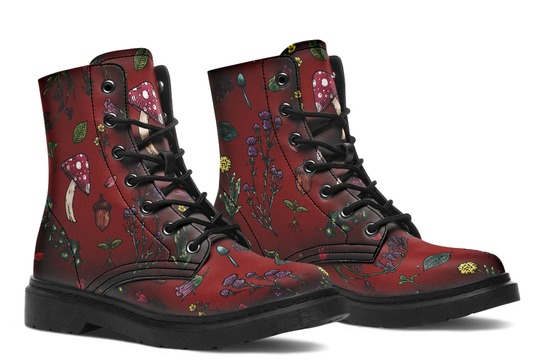 Red Herbology Boots