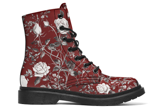 Red Rose Romance Boots