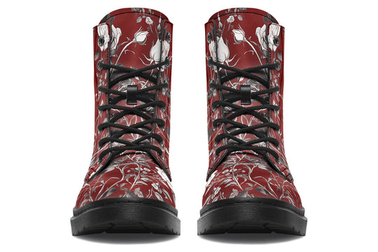 Red Rose Romance Boots