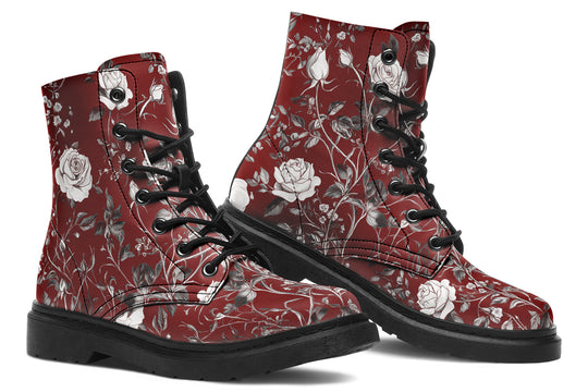 Red Rose Romance Boots