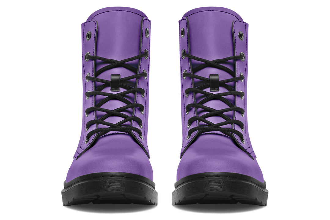 Retro Violet Boots