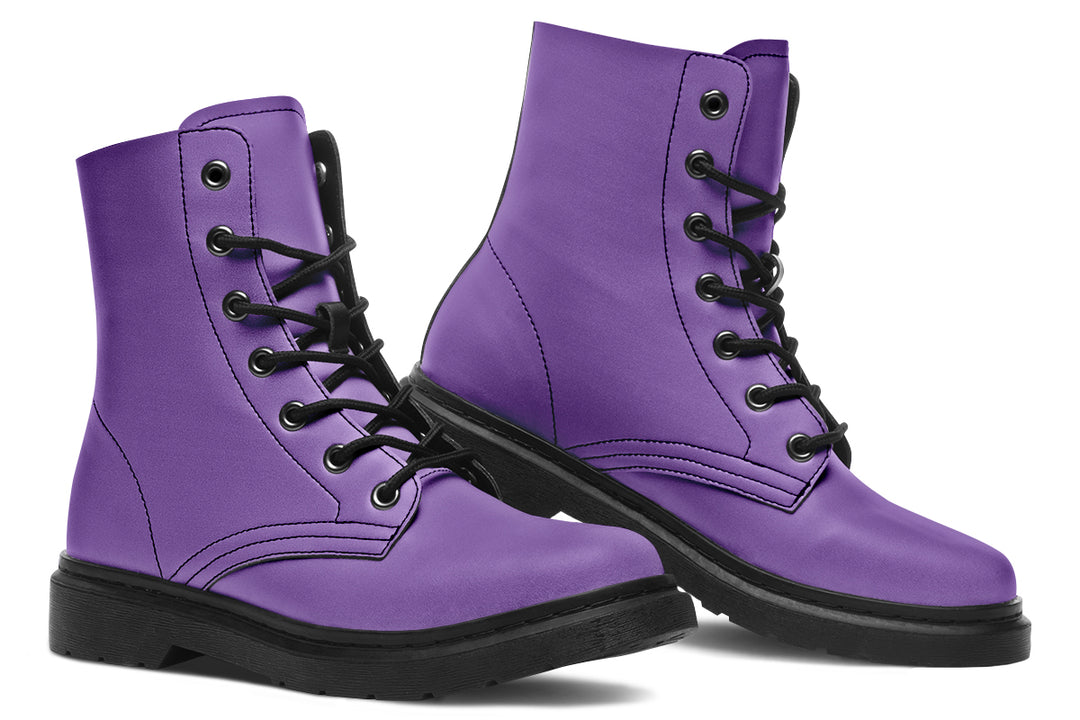 Retro Violet Boots