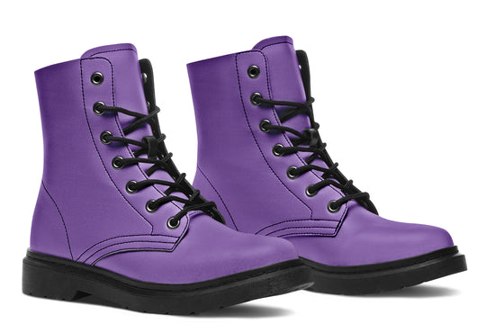 Retro Violet Boots