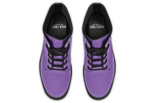 Retro Violet Boots