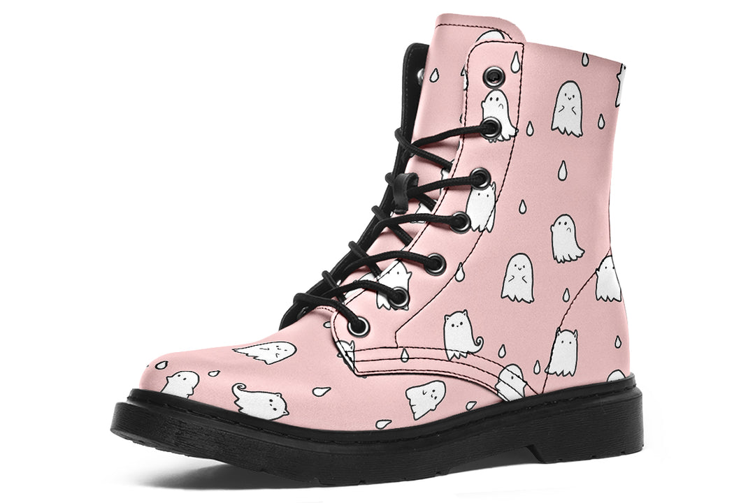 Rose Ghost Party Boots