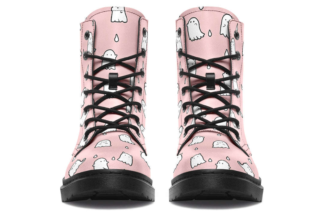 Rose Ghost Party Boots