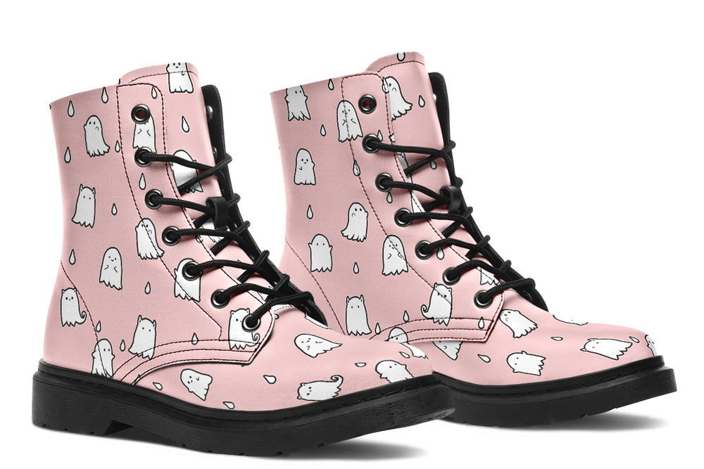 Rose Ghost Party Boots
