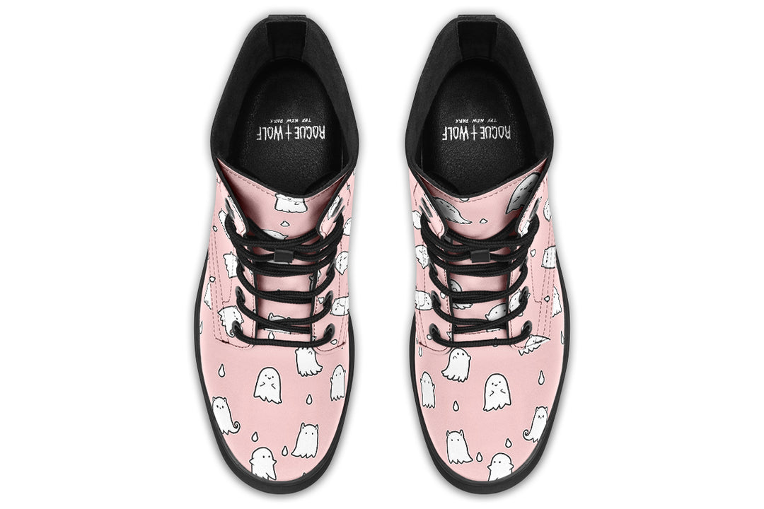Rose Ghost Party Boots