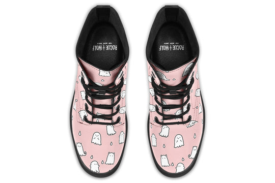 Rose Ghost Party Boots