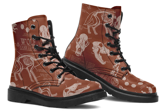 Rosewood Wolf Study Boots