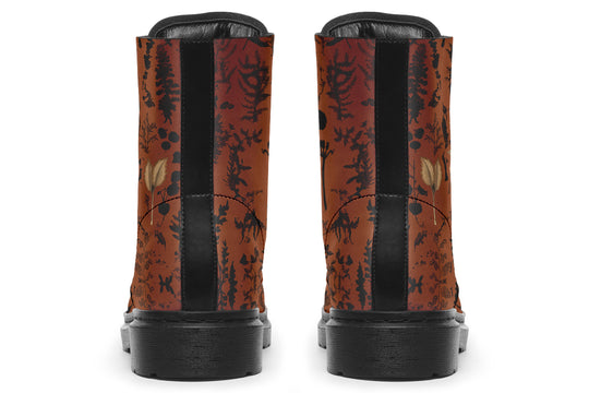 Rust Autumn Memoir Boots