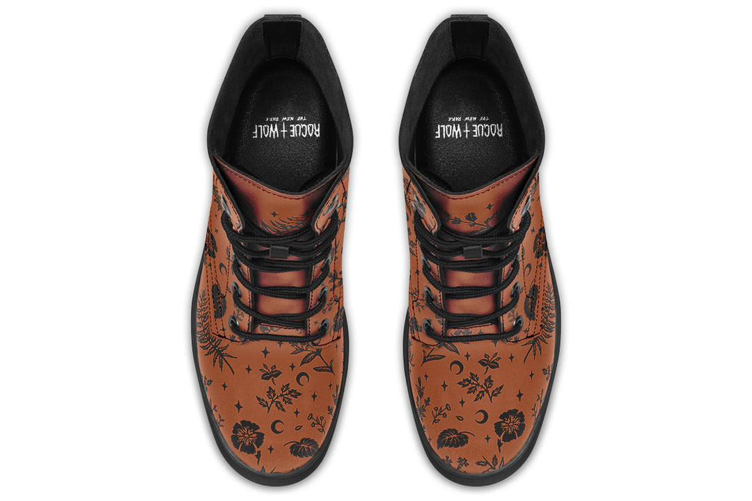 Rust Green Witch Boots