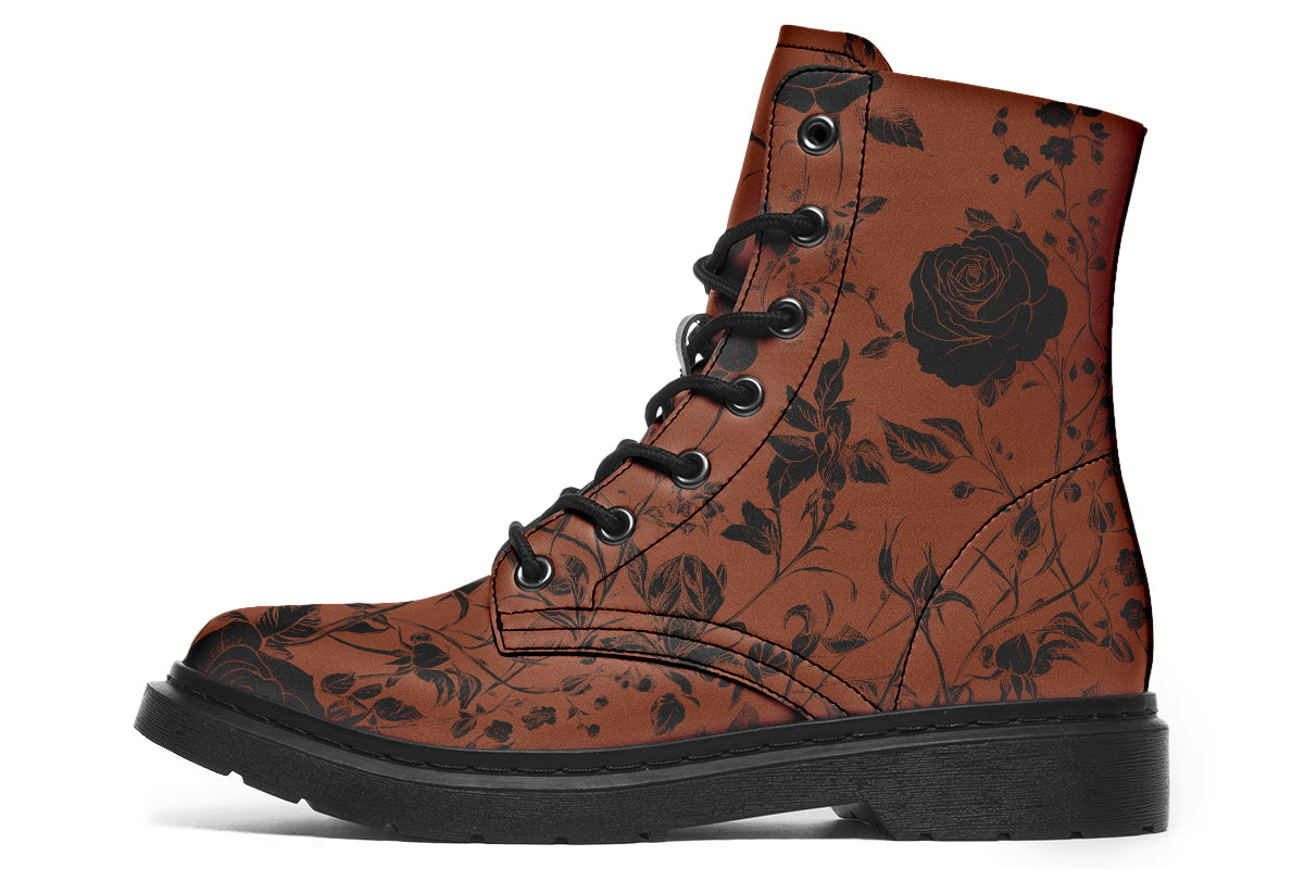 Blood Rose Romance Outdoor Boots