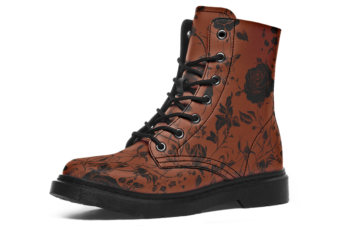 Rust Rose Romance Boots