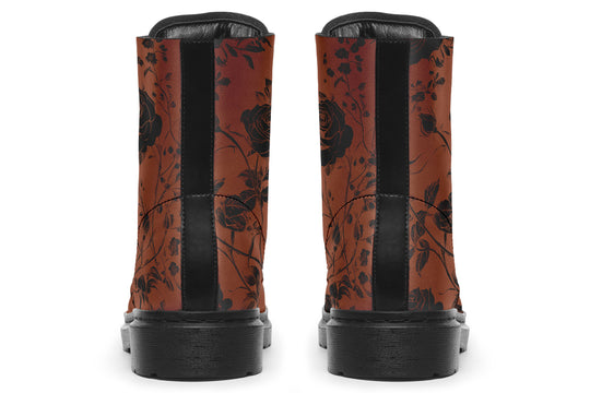 Rust Rose Romance Boots