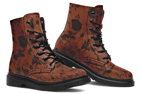 Rust Rose Romance Boots