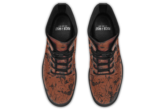 Rust Rose Romance Boots
