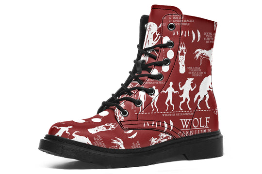 Sanguin Wolf Study Boots