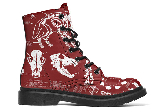 Sanguin Wolf Study Boots