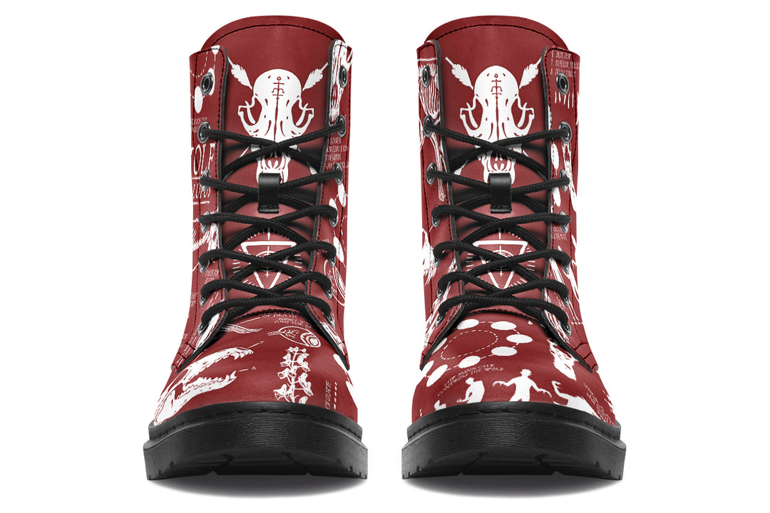 Sanguin Wolf Study Boots