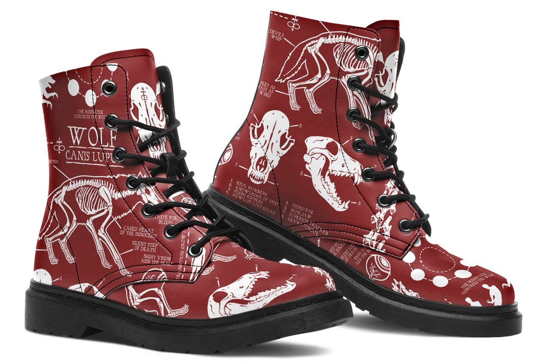 Sanguin Wolf Study Boots
