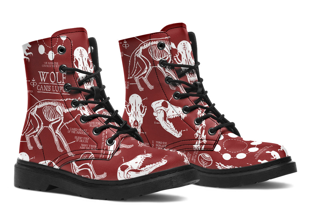 Sanguin Wolf Study Boots