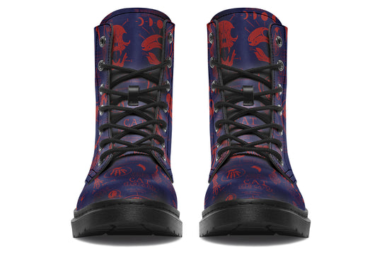 Scarlet Cat Study Boots