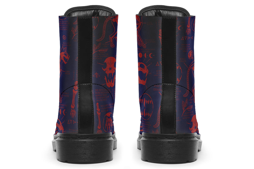 Scarlet Cat Study Boots