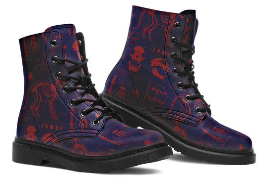 Scarlet Cat Study Boots