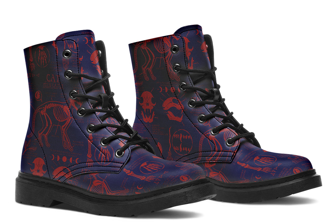 Scarlet Cat Study Boots