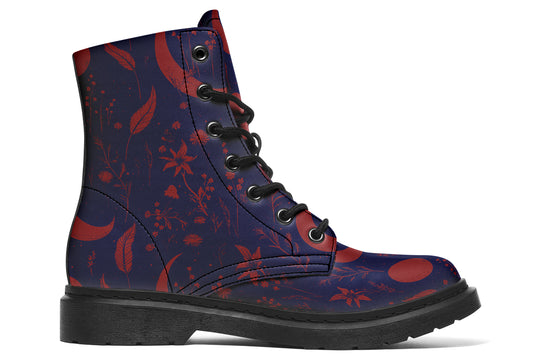 Scarlet Moonlit Botanica Boots