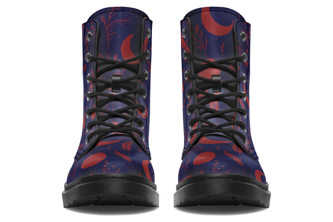 Scarlet Moonlit Botanica Boots